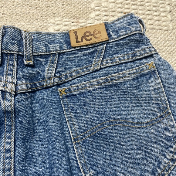 Vintage Women’s High Waisted Lee Jeans 16 Medium - Picture 9 of 11